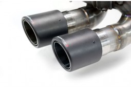 Echappement sport inox QUICKSILVER pour Land Rover DEFENDER P400 3,0l V6 90/110/130 (2020+)-Ligne FAP-Back à valves