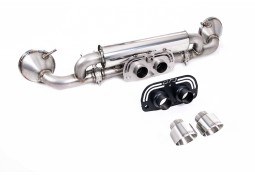 Echappement inox MILLTEK Porsche 992 GT3 (2021+)- Silencieux à valves