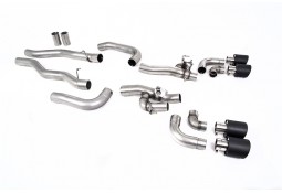 Ligne d'échappement inox FAP-Back à valves MILLTEK BMW M8 + Compétition Gran Coupé F93 LCI (2021+)