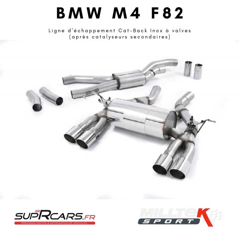 echappement BMW M4 F82 Milltek