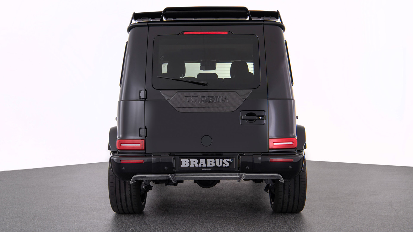 diffuseur arriere carbone brabus