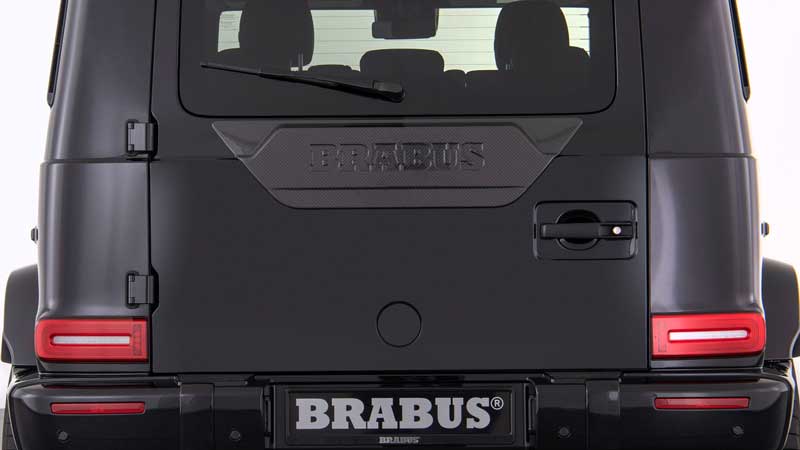 Cache de remplacement roue de secours brabus